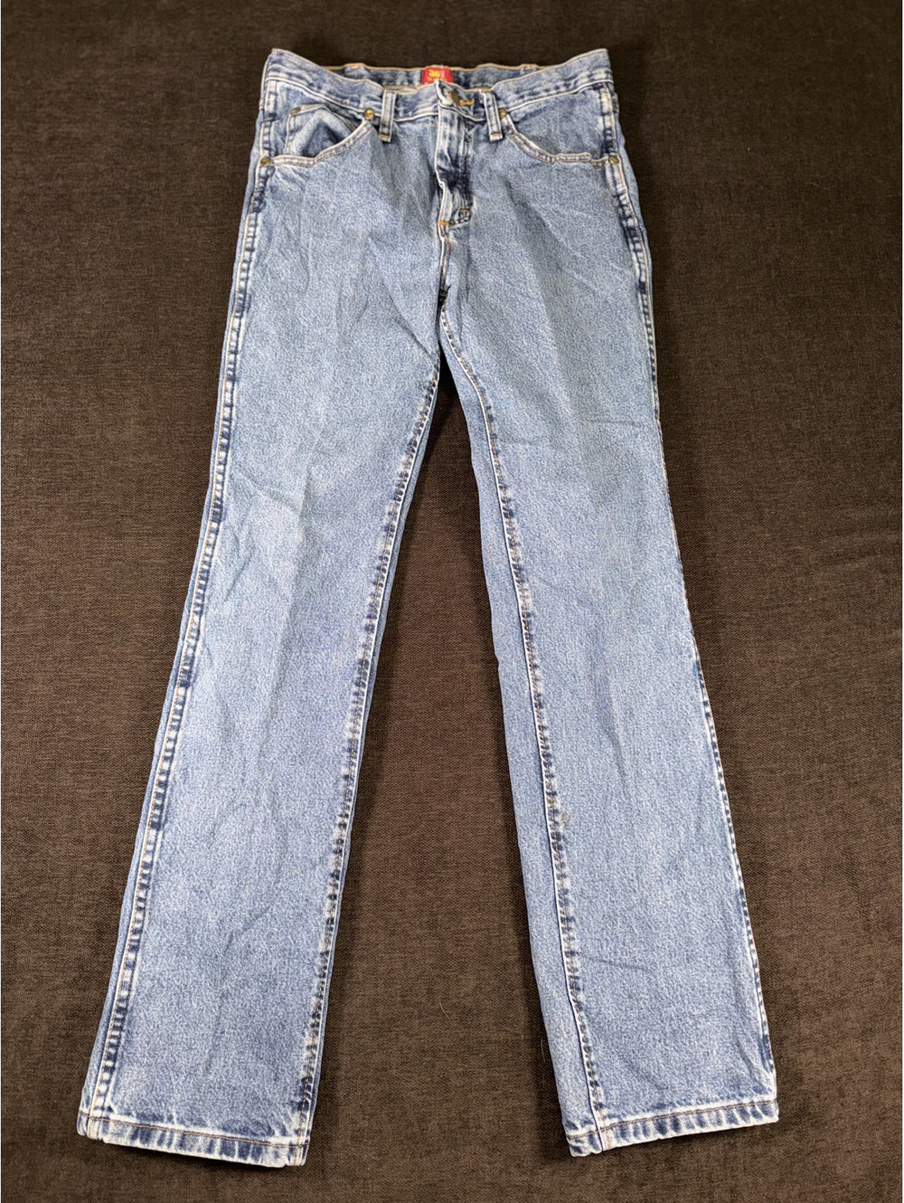 Wrangler Men's Slim Fit Light Wash Denim Jeans Size 31x34